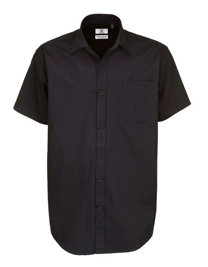 Mediatrix B&C Herren Kurzarm Twill Shirt 